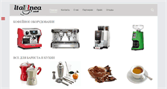 Desktop Screenshot of itallinea.com
